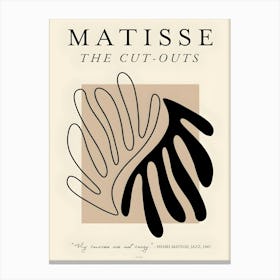 Matisse The Cut Outs Canvas Print