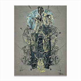 King Of The Gods Canvas Print