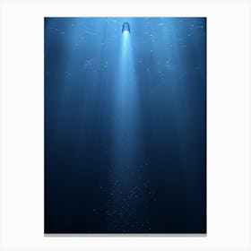 Underwater Light Canvas Print