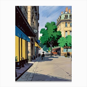 Paris Street 2 Canvas Print