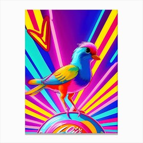 Bird In The Sky - Reimagined Canvas Print