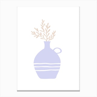 Lilac Jar Canvas Print