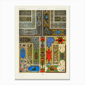 16th Century Pattern, Albert Racine (4) Canvas Print