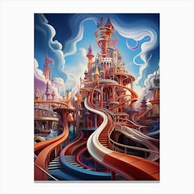 Fantasy City Canvas Print