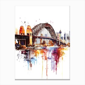 Sydney Harbour Bridge Canvas Print