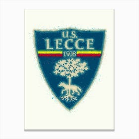 Us Lecce football club Canvas Print