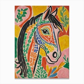 Horse Style Henri Matisse Canvas Print