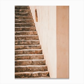 Adobe Stairway Canvas Print