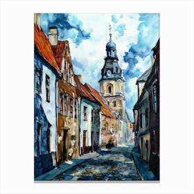 Old Riga Latvia Canvas Print