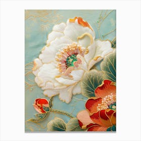 Chinese Flower Painting 62 Canvas Print