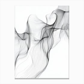 Abstract Smoke 4 Canvas Print