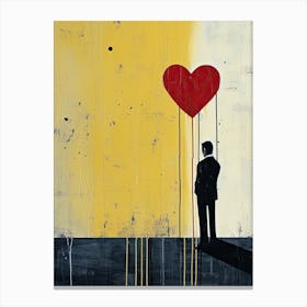 'Love' Valentine's Day 1 Canvas Print