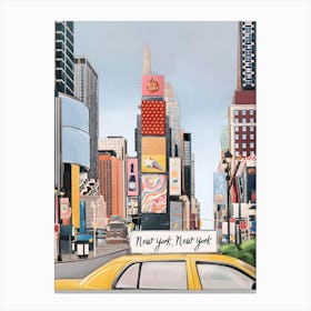 Times Square New York Canvas Print