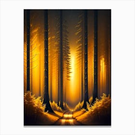 Forest 35 Canvas Print