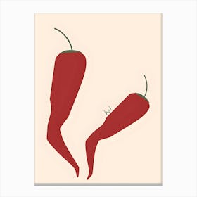 Hot Chili Peppers Canvas Print