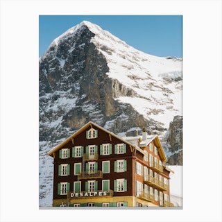 Swiss Alps Canvas Print