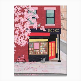 New York Book Shop Canvas Print