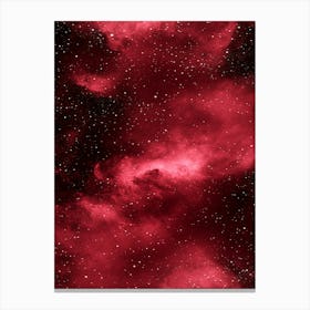 Red Nebula 8 Canvas Print