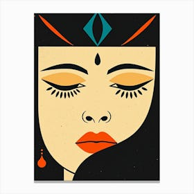 Egyptian Goddess Canvas Print