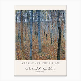 Beech Grove I, Gustav Klimt Poster Stampe su tela