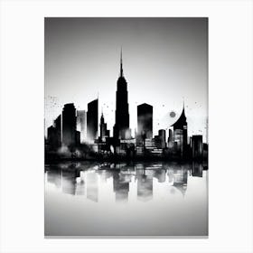 New York City Skyline 43 Canvas Print