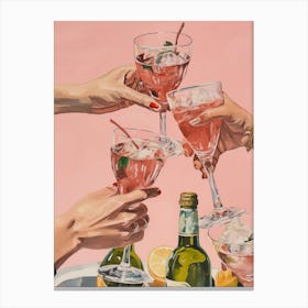 Cocktail Party Canvas Print