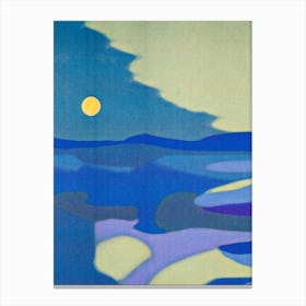 Blue Dunes Canvas Print