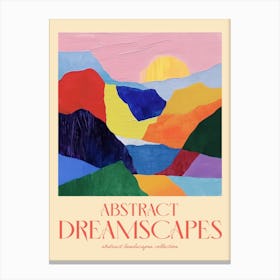 Abstract Dreamscapes Landscape Collection 64 Canvas Print