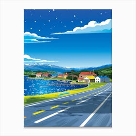 Road To Norway Canvas Print