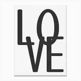 Love. 1 Canvas Print