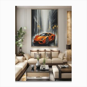 Lamborghini Canvas Print