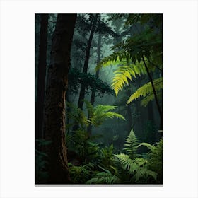 Fern Forest Canvas Print