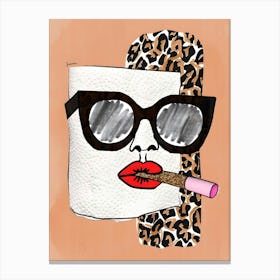 Toilet Paper Canvas Print