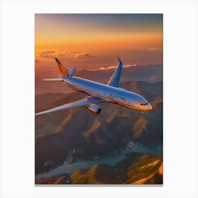 Jumbo Jet - Reimagined Canvas Print