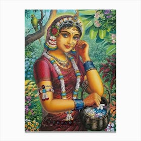 Lord Krishna 1 Canvas Print