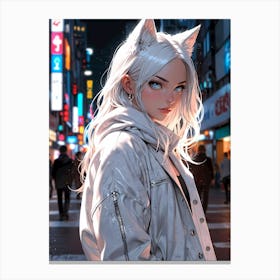 Anime Girl 16 Canvas Print