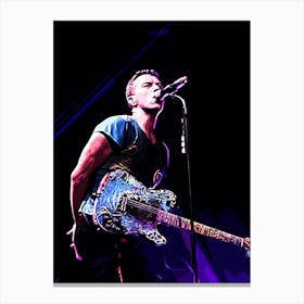 coldplay band music 5 Canvas Print