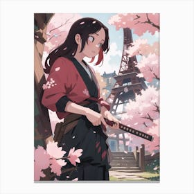 Japan Paris Canvas Print