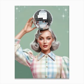 Disco Ball 32 Canvas Print