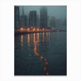 San Francisco City Lights Canvas Print