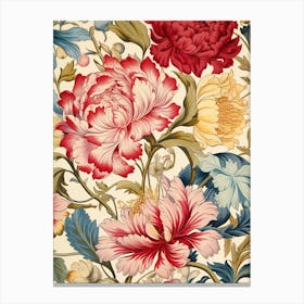 Floral Wallpaper 28 Canvas Print