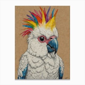 Rainbow Cockatoo 4 Canvas Print