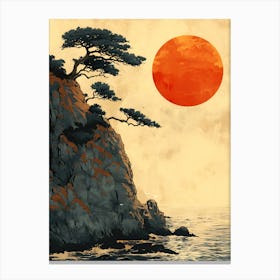 Asian Sunset Canvas Print