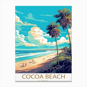 Cocoa Beach Florida Canvas Print