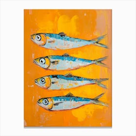 Sardines Canvas Print