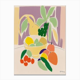 Fruit Bowl 3 Canvas Print