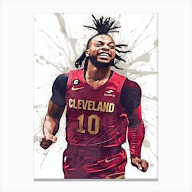 Darius Garland Cleveland Cavaliers Canvas Print