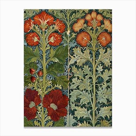 William Morris Floral Canvas Print