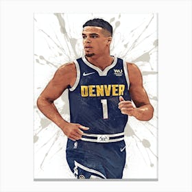 Michael Porter Jr Denver Nuggets Canvas Print