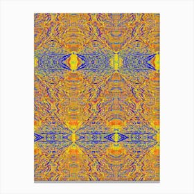 Abstract Psychedelic Pattern 4 Canvas Print